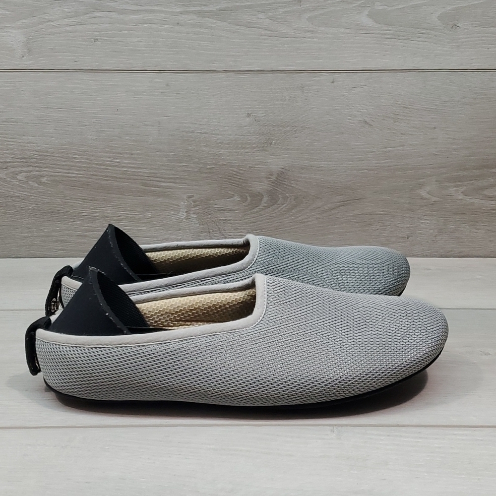 Mahabis Womens 100%wool Loafer Slip on shoes sz 39/8